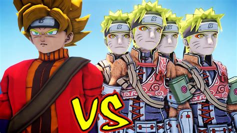 NARUTO VS GOKU (SAGE MODE) - EPIC BATTLE - YouTube