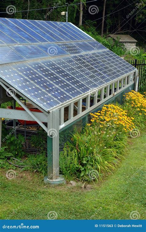 Solar Power Shed Stock Photos - Image: 1151563