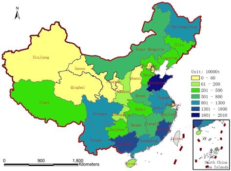 Bamboo Forest China Map