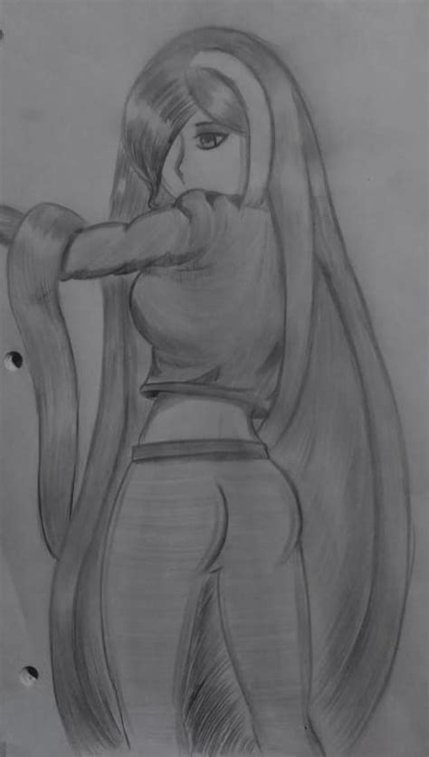 Ana.... hair down by cendande12 on DeviantArt