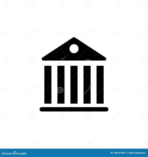 Government Pantheon Building Icon. Signs and Symbols Can Be Used for ...