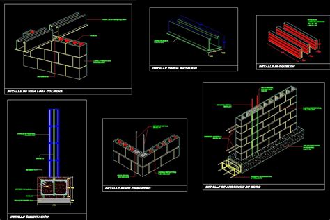 Cad Wall Details