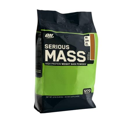 Optimum Nutrition Serious Mass Protein Powder, Chocolate Peanut Butter ...