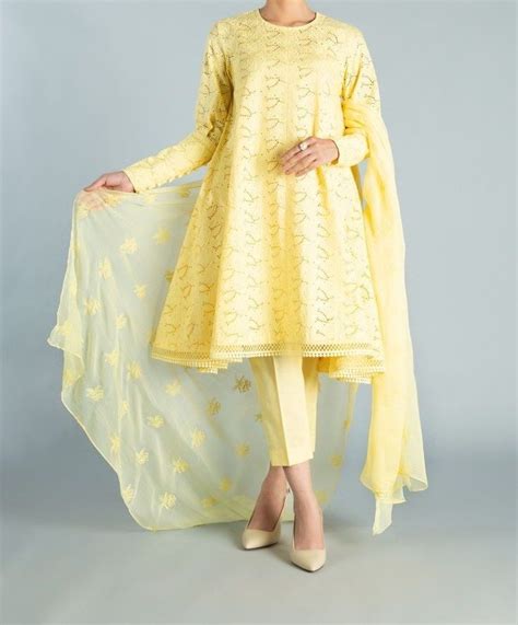 Very Refreshing Yellow Color Dress| Lemon Colour Dress| Light Yellow Dress| Yellow Suit ...