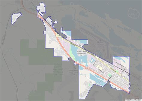 Map of Goodview city - Thong Thai Real