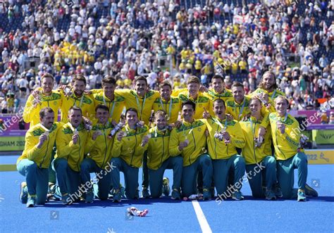 Gold Medal Winners Team Australia Pose Editorial Stock Photo - Stock Image | Shutterstock