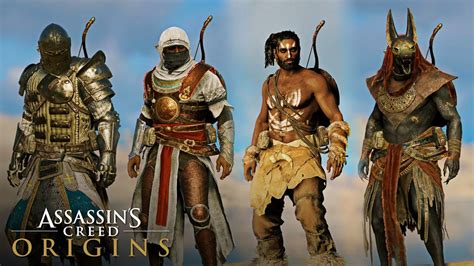 Assassin's Creed: Origins All My Legendary Outfits (so Far), 43% OFF