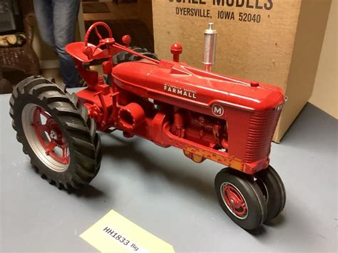 Farmall M Toy Tractor BigIron Auctions