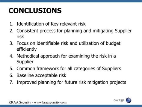 Supplier Risk Assessment