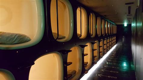 What It's Like To Stay At A Japanese Capsule Hotel