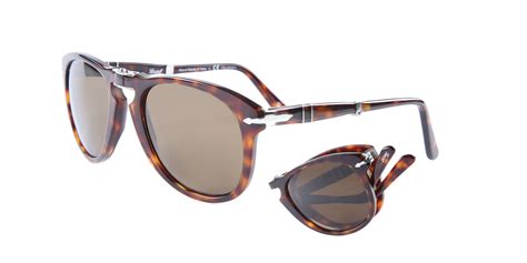 Persol PO0714 Folding Polarized 24/57 Sunglasses in Havana | SmartBuyGlasses USA