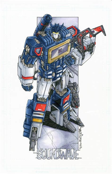 Soundwave commission colours by markerguru on deviantART | Transformers art, Transformers ...