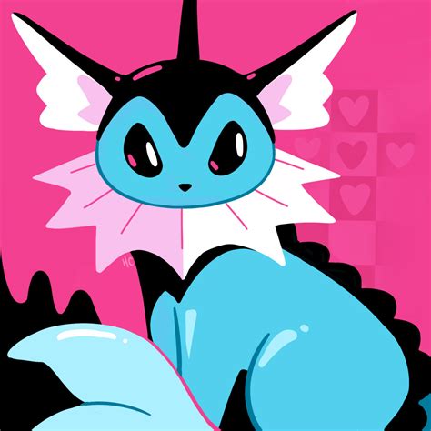 rice rice baby on Tumblr: Pokemon Mini Painting ~ #134 Vaporeon