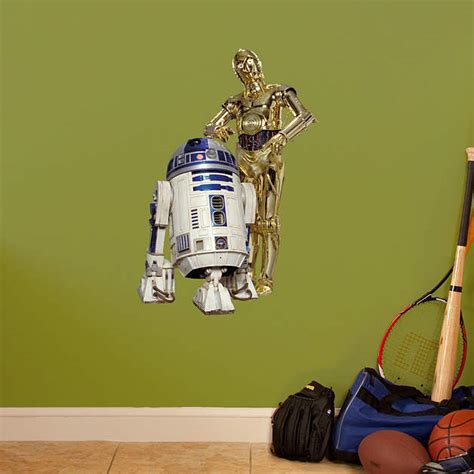 C-3PO & R2-D2 - Fathead Jr Wall Decal | Shop Fathead® for Star Wars ...