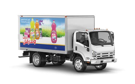 delivery truck Design on Behance