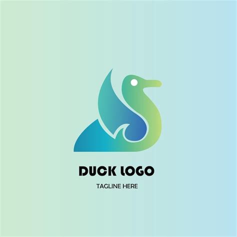 Premium Vector | Vector Duck logo design