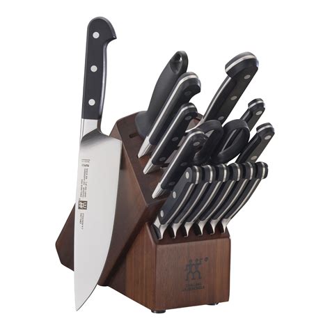 ZWILLING Pro 16-pc, Knife block set, black matte | Official ZWILLING Shop