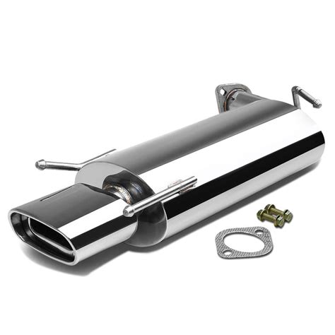 DNA Exhaust Toyota Camry 4 Cyl (07-11) Stainless Muffler w/ Oval Tip ...