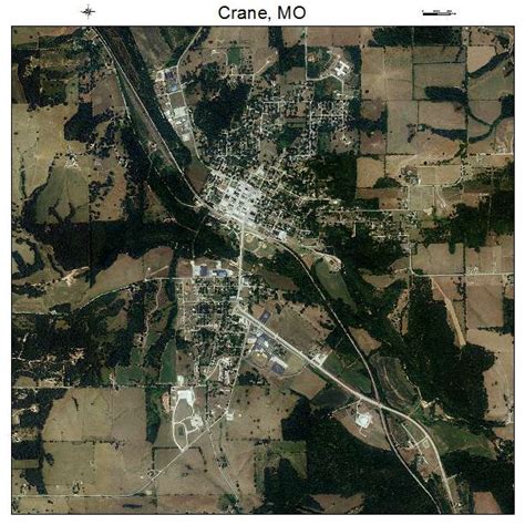 Aerial Photography Map of Crane, MO Missouri