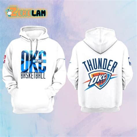 OKC Thunder Playoffs 2024 Basketball Hoodie - Zerelam