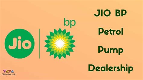 JIO Petrol Pump Dealership 2024 JIO-BP Mobility Station Franchise ...