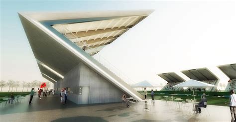 Football Stadium / DATA Architects | Stadium architecture, Football stadiums, Sports facility ...