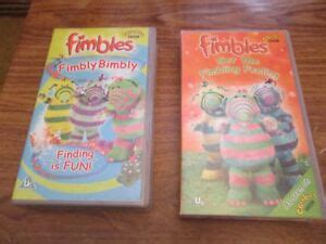 Fimbles Get the Fimbling Feeling and Fimbly Bimbly VHS Video Tapes x 2 (NEW) | eBay