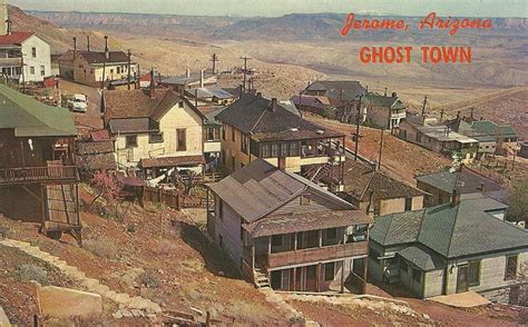 Vintage Travel Postcards: Jerome, Arizona