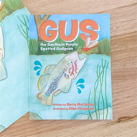 Gus the Southern Purple Spotted Gudgeon Book – Epic Kits