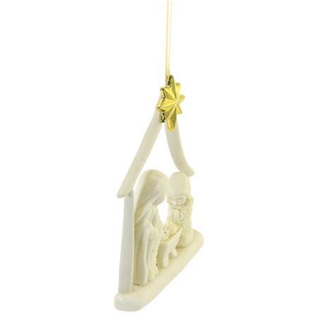 Dept 56 Snowbabies The Holy Family Nativity Christmas Ornament Baby ...