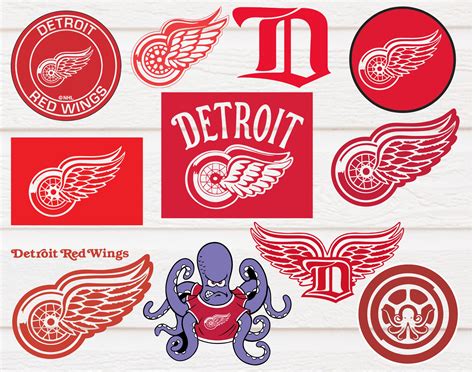 Detroit Red Wings svg Detroit Red Wings bundle svg Detroit | Etsy