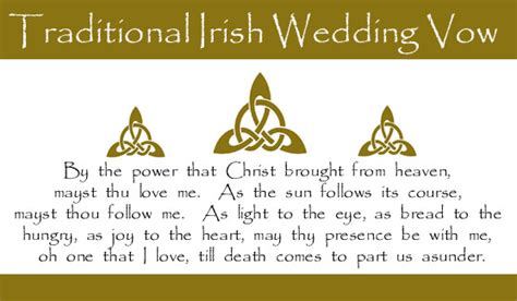 Irish & Celtic Wedding Toasts and Wedding Blessings — Unique Celtic ...