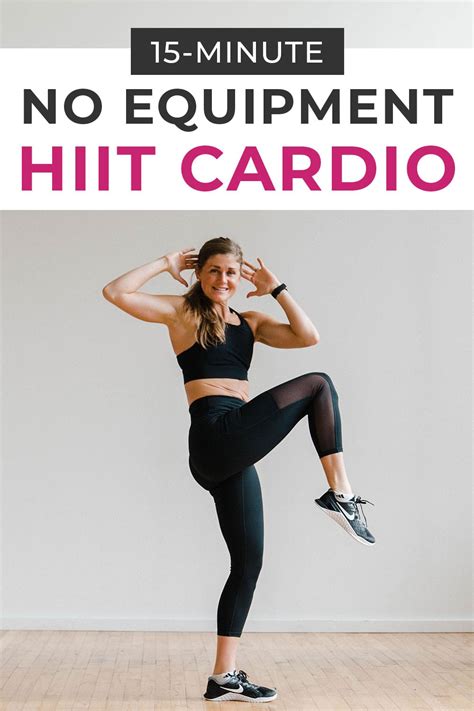 15-Minute HIIT Cardio Workout (VIDEO) | Nourish Move Love