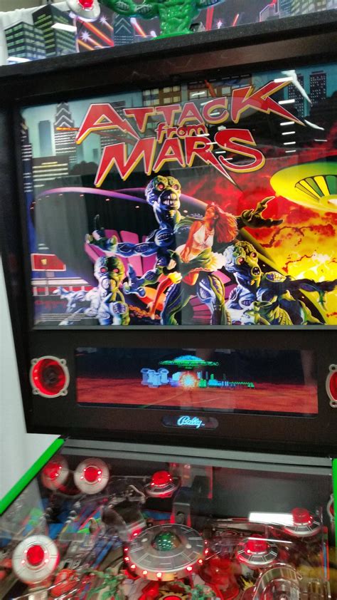 First look at Attack from Mars Remake! : pinball