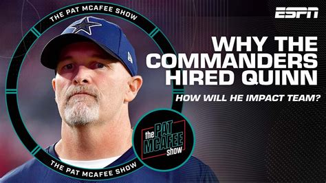 Michael Lombardi on why the Commanders hired Dan Quinn | The Pat McAfee Show - YouTube