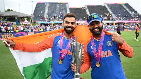 Virat Kohli, Rohit Sharma announce T20I retirement: India legends end ...