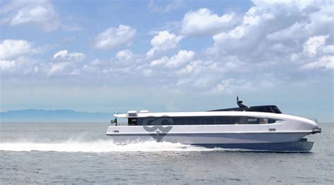 This new high speed ferry is an electric hydrofoil catamaran - Plugboats