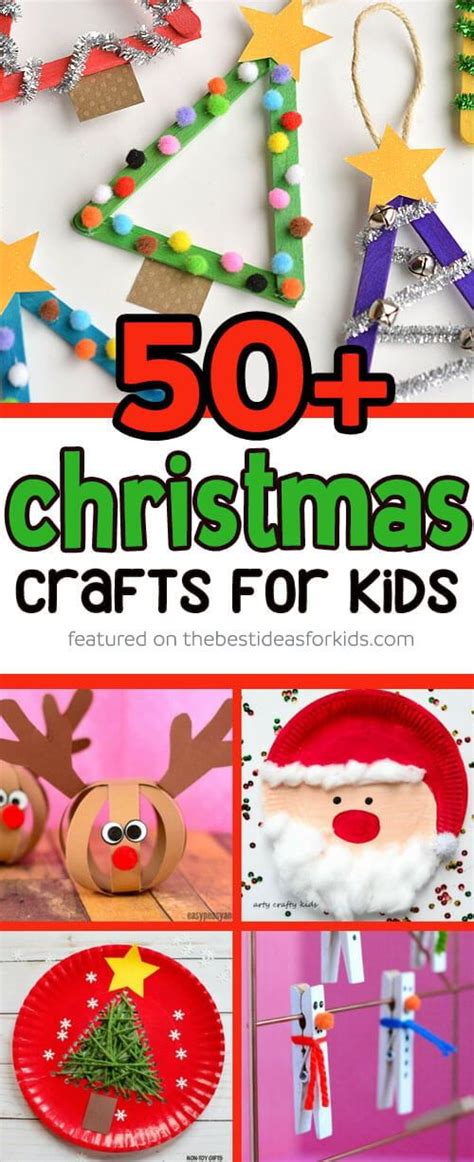 50+ Christmas Crafts for Kids | Christmas crafts for kids, Xmas crafts, Preschool christmas