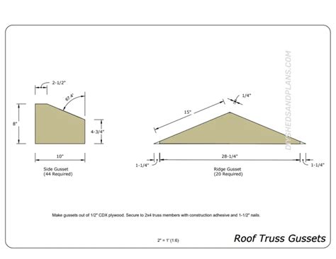 16x20 Shed Plans | Free | Gable Roof | Material List | DIY