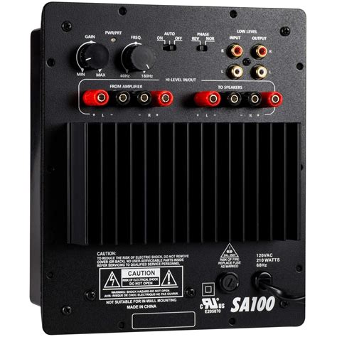 Buy Dayton Audio SA100 100W Subwoofer Plate Amplifier Online at ...