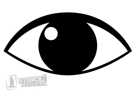 Eye Stencils - ClipArt Best