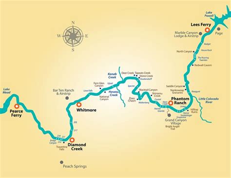 Navigating The Rapids: A Guide To The Grand Canyon’s Turbulent Waters - Map Arkansas and Oklahoma