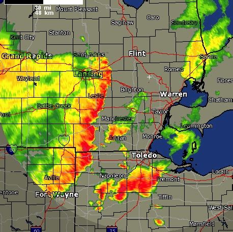 Severe Thunderstorm Radar