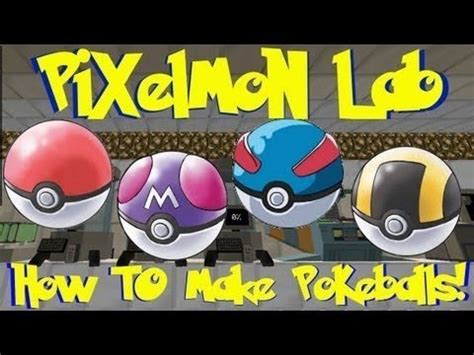 Pixelmon- Pokeball FULL Crafting Guides! (Anvil Work, Recipes, Apricorns And More!) - YouTube