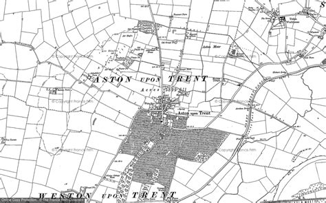 Old Maps of Aston-on-Trent, Derbyshire - Francis Frith