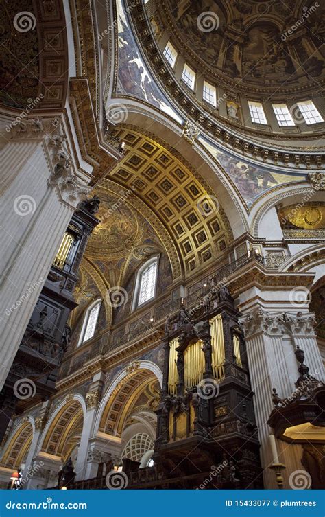 Church Interior of St Paul S in London Editorial Photography - Image of ...