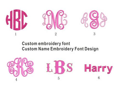 brother embroidery fonts embroidery alphabet fonts monogram