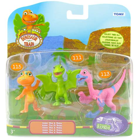 TOMY Dinosaur Train 3 Pack- Choice of 4 (One Supplied) | eBay