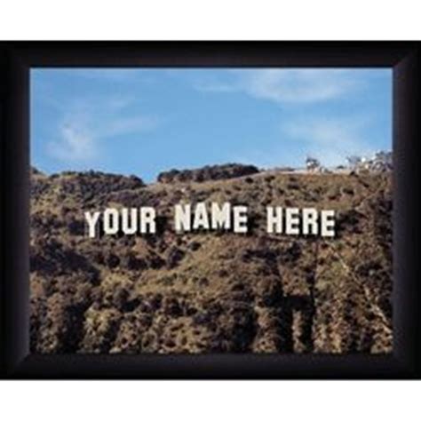 Personalized Hollywood Sign - FindGift.com