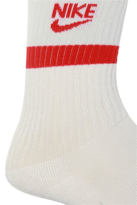 Nike Synthetic Logo-embroidered Socks 2-pack in White for Men - Lyst